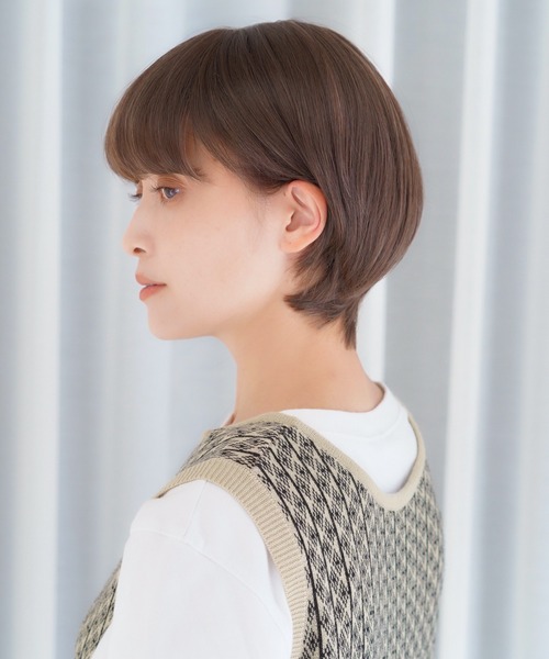 LINEASTORIA(リネアストリア)の「【※販売終了※】【フルウィッグ・ショート】HEART BEATショート/前髪タイプ:シースルーバング(ウィッグ・レディース・その他1/その他2/その他3/その他4/その他5/その他6/その他7/その他10/その他11/その他9/その他8・M)」の5枚目の写真