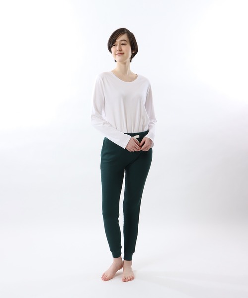 HANES(ヘインズ)の「【Hanes/ヘインズ】レディース HANES UNDIES サーマルパンツ(その他パンツ・レディース・ベージュ/ヘザーグレー/チャコール/ブラック/ダークグリーン/ブラウン・FREE)」の8枚目の写真