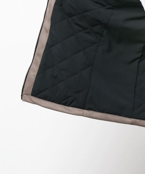 HIDEAWAYS NICOLE（ハイダウェイニコル）の「ムラプリントスウェード中綿ブルゾン（ブルゾン・メンズ・オレンジ/シルバーグレー/キャメル/グレイッシュベージュ・MEDIUM/LARGE/X-LARGE）」の7枚目の写真