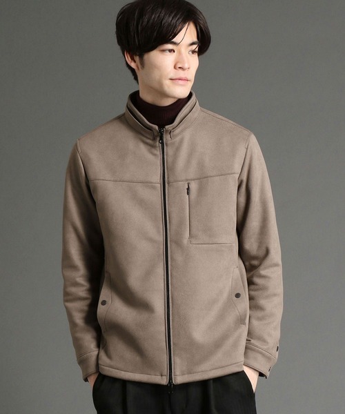 HIDEAWAYS NICOLE（ハイダウェイニコル）の「ムラプリントスウェード中綿ブルゾン（ブルゾン・メンズ・オレンジ/シルバーグレー/キャメル/グレイッシュベージュ・MEDIUM/LARGE/X-LARGE）」の22枚目の写真