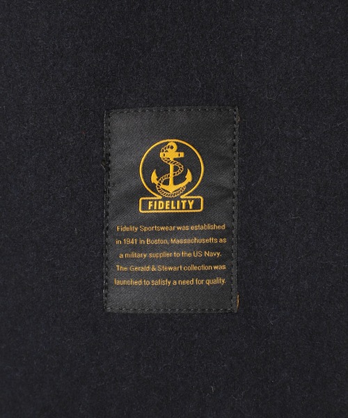 FIDELITY（フィデリティ）の「【FIDELITY／フィデリティ × JS】別注 ワイド ショート Pコート（ピーコート・メンズ・ネイビー・X-LARGE/MEDIUM/LARGE）」の8枚目の写真