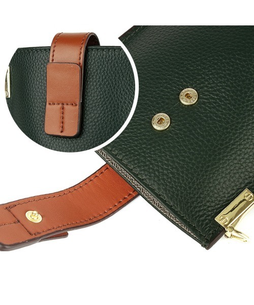 DEVICE(デバイス)の「本革 レザー シンプル ベルト デザイン スマホケース ミニ トート ショルダーバッグ(ショルダーバッグ・レディース・ブラック/ブラウン/グリーン/グレー・FREE)」の14枚目の写真