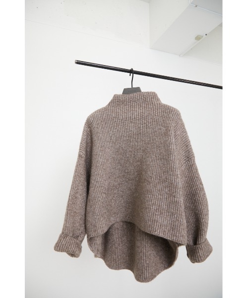 RIM.ARK（リムアーク）の「Soft yarn short knit（ニット/セーター