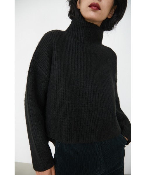 RIM.ARK（リムアーク）の「Soft yarn short knit（ニット/セーター  