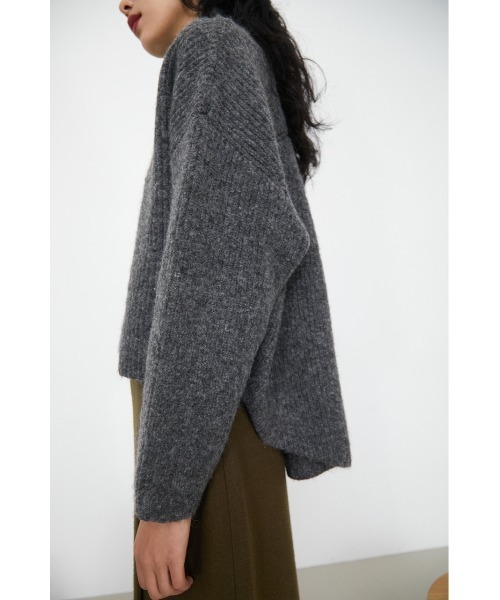 RIM.ARK（リムアーク）の「Soft yarn short knit（ニット/セーター