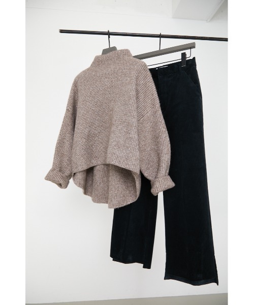 RIM.ARK（リムアーク）の「Soft yarn short knit（ニット/セーター