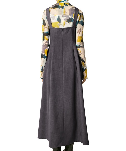 LE CIEL BLEU(ルシェルブルー)の「コルセットディティールドレス / Corset Detail Dress(ワンピース・レディース・チャコールグレー/レッド・38/36)」の10枚目の写真