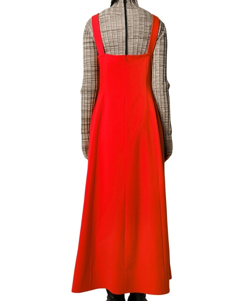 LE CIEL BLEU(ルシェルブルー)の「コルセットディティールドレス / Corset Detail Dress(ワンピース・レディース・チャコールグレー/レッド・38/36)」の12枚目の写真