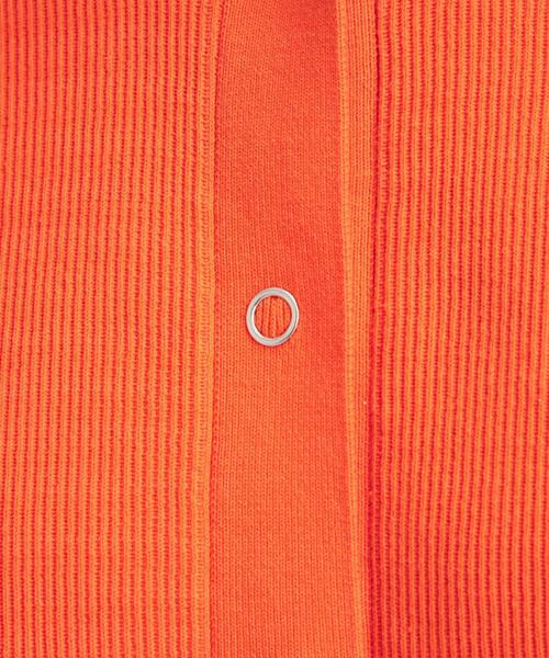 green label relaxing(グリーンレーベルリラクシング)の「Wフェイス 3WAY カーディガン -ウォッシャブル-(カーディガン/ボレロ・レディース・ホワイト/ダークグレー/オレンジ/ケリー・FREE)」の9枚目の写真