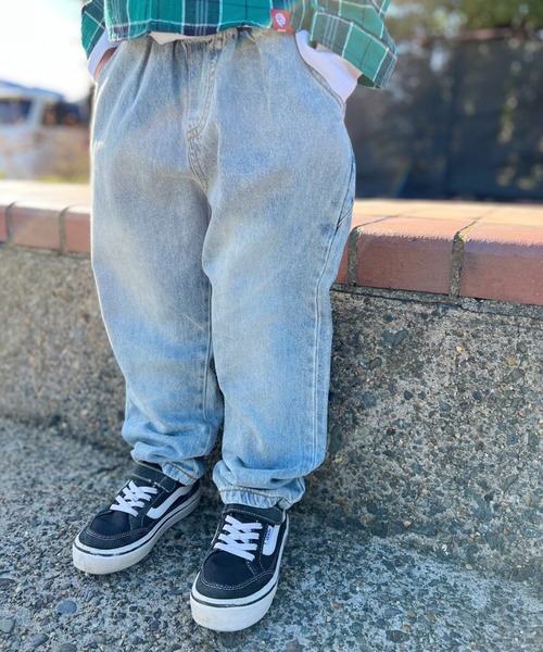 NESTA BRAND(ネスタブランド)の「NESTA KIDS(ネスタキッズ) / イージーデニムパンツ(デニムパンツ・キッズ・ブルー/ブラック・120/100/130/110/90)」の9枚目の写真