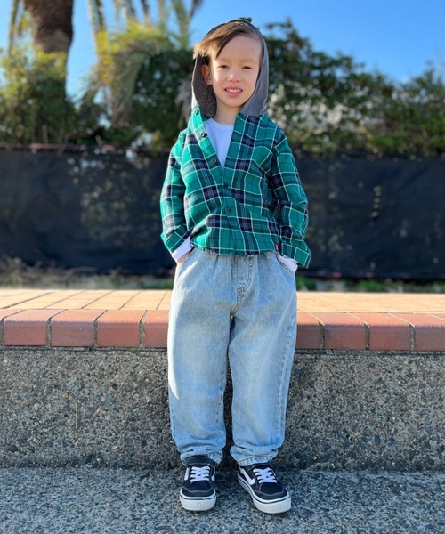 NESTA BRAND(ネスタブランド)の「NESTA KIDS(ネスタキッズ) / イージーデニムパンツ(デニムパンツ・キッズ・ブルー/ブラック・120/100/130/110/90)」の10枚目の写真