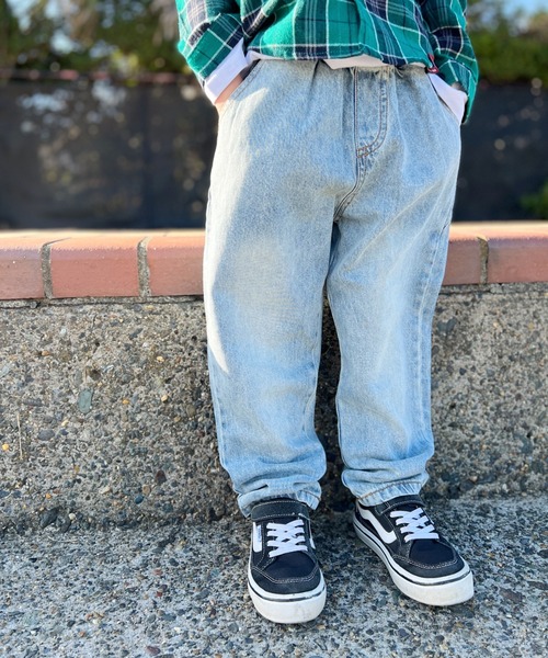 NESTA BRAND(ネスタブランド)の「NESTA KIDS(ネスタキッズ) / イージーデニムパンツ(デニムパンツ・キッズ・ブルー/ブラック・120/100/130/110/90)」の11枚目の写真