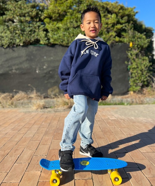 NESTA BRAND(ネスタブランド)の「NESTA KIDS(ネスタキッズ) / イージーデニムパンツ(デニムパンツ・キッズ・ブルー/ブラック・120/100/130/110/90)」の14枚目の写真