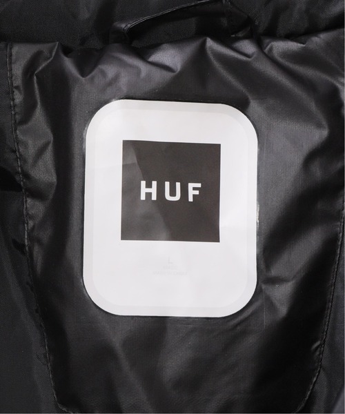 HUF（ハフ）の「【HUF / ハフ】 MONOGRAM PUFFER JACKET（ダウンジャケット/コート・メンズ・ブラック・MEDIUM/LARGE）」の15枚目の写真