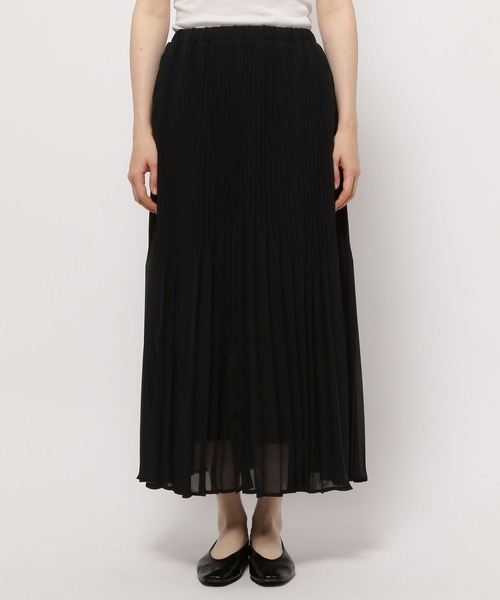 LEPSIM（レプシィム）の「ランダムヘンカプリーツスカート　259010（スカート・レディース・キナリ/ブルー/ブラック・FREE）」の11枚目の写真