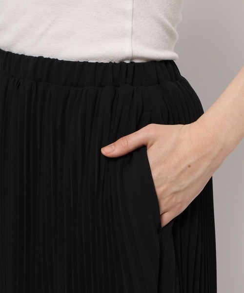 LEPSIM（レプシィム）の「ランダムヘンカプリーツスカート　259010（スカート・レディース・キナリ/ブルー/ブラック・FREE）」の15枚目の写真