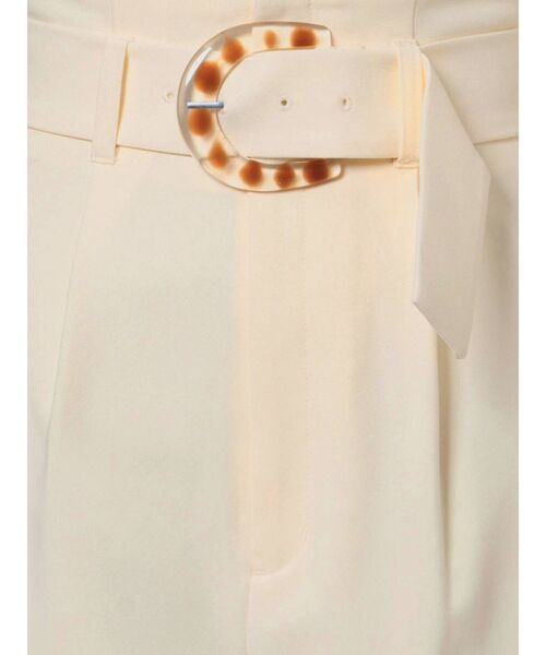 MURUA(ムルーア)の「ハイウエストタックワイドパンツ(スラックス・レディース・イエロー/ブラック/アイボリー・2/1)」の20枚目の写真