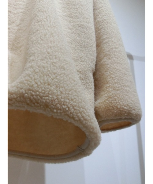 ulu（ウル）の「High neck boa zip pullover（その他トップス・レディース・アイボリー・FREE）」の11枚目の写真