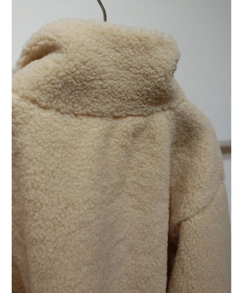 ulu（ウル）の「High neck boa zip pullover（その他トップス・レディース・アイボリー・FREE）」の13枚目の写真