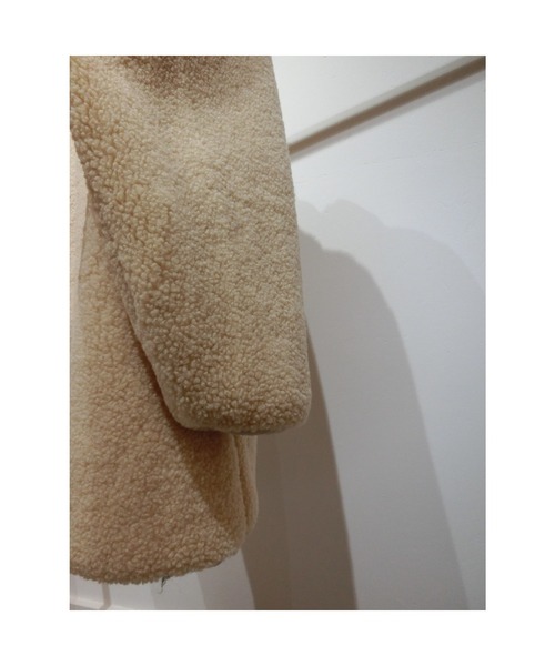 ulu（ウル）の「High neck boa zip pullover（その他トップス・レディース・アイボリー・FREE）」の15枚目の写真