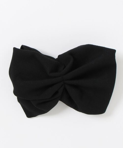 ALTROSE（アルトローズ）の「ヘアバンド 　ﾘﾌﾞﾘﾎﾞﾝ（ヘアバンド・レディース・ブラック/ベージュ/グレー/カーキ・FREE）」の5枚目の写真