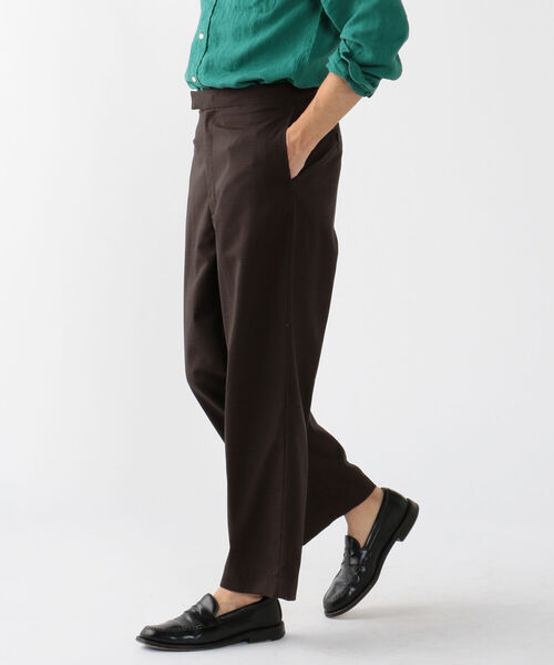 kolor 21SS コーティングウールトロピカルトラウザーズ　グレー　サイズ2 テックウール®トロピカル ツープリーツトラウザー グレー | ＋CLOTHET