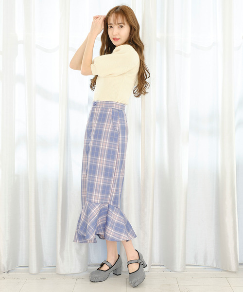 TITTY&CO.(ティティーアンドコー)の「イレヘムマーメイドスカート(スカート・レディース・インディゴブルー/ライトブルー・MEDIUM/SMALL)」の9枚目の写真