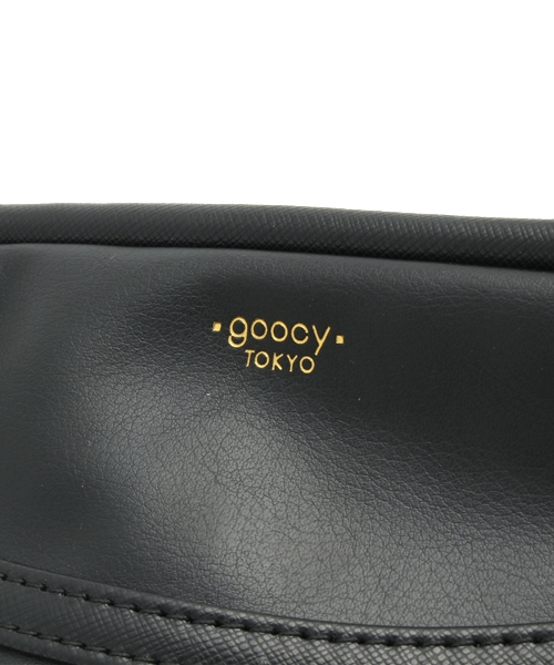OUTLET（アウトレット）の「【goocy】3WAYリュックショルダーBag（ショルダーバッグ・レディース・ブラック/アイボリー・FREE）」の5枚目の写真