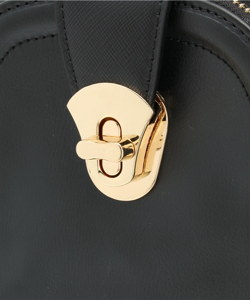 OUTLET（アウトレット）の「【goocy】3WAYリュックショルダーBag（ショルダーバッグ・レディース・ブラック/アイボリー・FREE）」の6枚目の写真