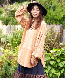 チャイハネ | 【チャイハネ】ブロックプリントトップス(その他トップス)