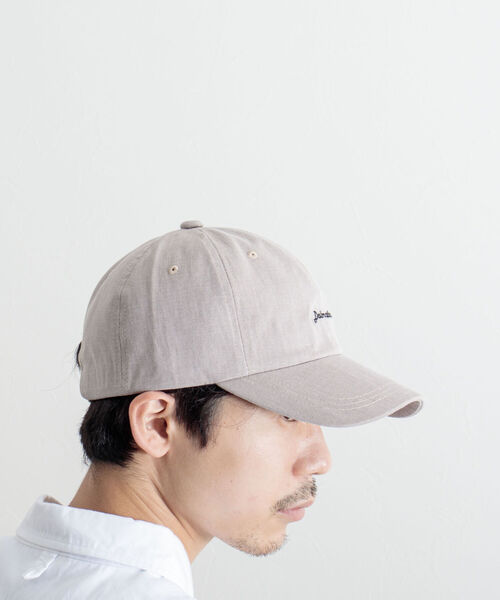 GLOSTER（グロスター）の「【GLOSTER/グロスター】WASHED ENBROIDERY CAP ウォッシュド刺繍キャップ（キャップ・メンズ・ベージュ/グリーン/ピンク/イエロー/ブラック・FREE）」の21枚目の写真