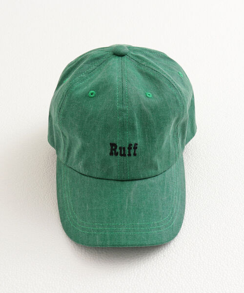 GLOSTER（グロスター）の「【GLOSTER/グロスター】WASHED ENBROIDERY CAP ウォッシュド刺繍キャップ（キャップ・メンズ・ベージュ/グリーン/ピンク/イエロー/ブラック・FREE）」の10枚目の写真