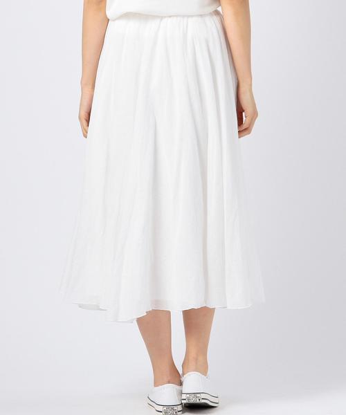 coen（コーエン）の「【Market】ボリュームギャザースカート（スカート・レディース・ホワイト/ネイビー/ブラウン/オフホワイト/オリーブ・FREE）」の19枚目の写真
