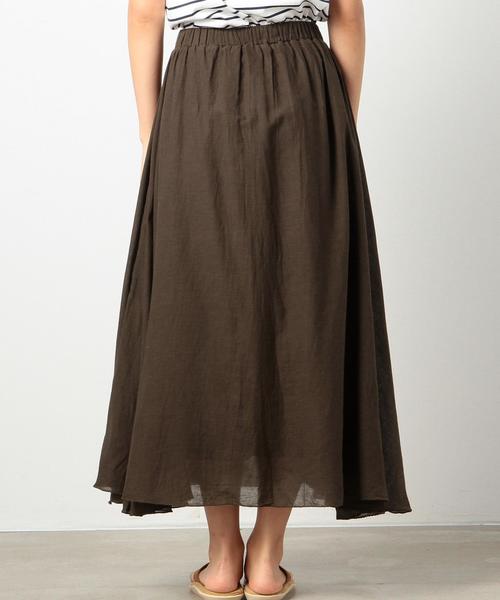 coen（コーエン）の「【Market】ボリュームギャザースカート（スカート・レディース・ホワイト/ネイビー/ブラウン/オフホワイト/オリーブ・FREE）」の12枚目の写真