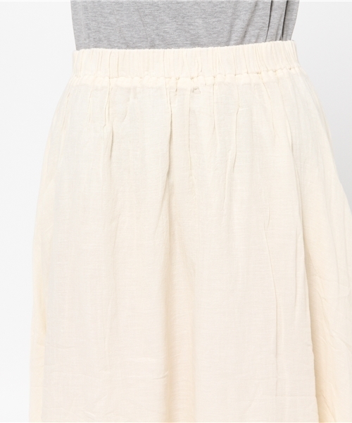coen（コーエン）の「【Market】ボリュームギャザースカート（スカート・レディース・ホワイト/ネイビー/ブラウン/オフホワイト/オリーブ・FREE）」の7枚目の写真