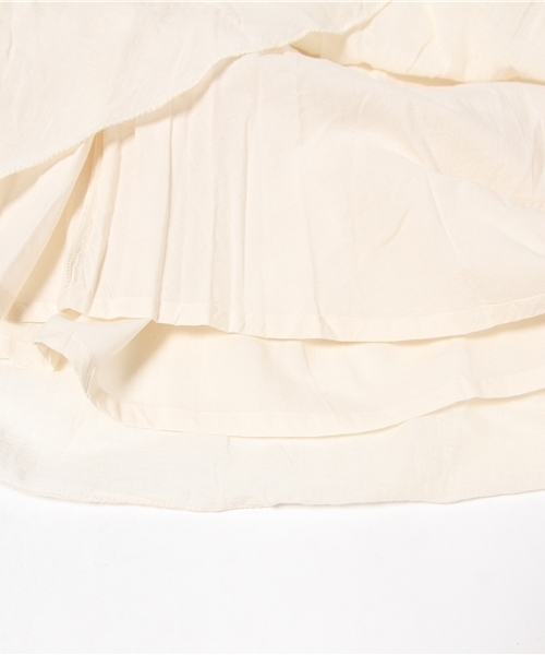 coen（コーエン）の「【Market】ボリュームギャザースカート（スカート・レディース・ホワイト/ネイビー/ブラウン/オフホワイト/オリーブ・FREE）」の8枚目の写真