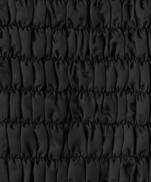 PROVOKE （プロヴォーク）の「＜provoke＞シャーリング ベアトップ -ウォッシャブル-（チューブトップ・レディース・ブラック/ライラック・FREE）」の5枚目の写真