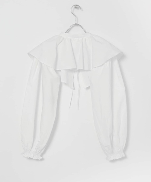 KBF（ケイビーエフ）の「ボリュームスリーブ付け襟（シャツ/ブラウス・レディース・オフホワイト・ONE）」の10枚目の写真