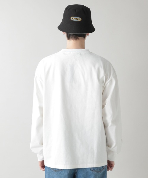 RAGEBLUE（レイジブルー）の「テンジク刺繍ロンT/270781（Tシャツ/カットソー・メンズ・ホワイト/ブラック/ベージュ/ライトグリーン・MEDIUM/LARGE）」の18枚目の写真