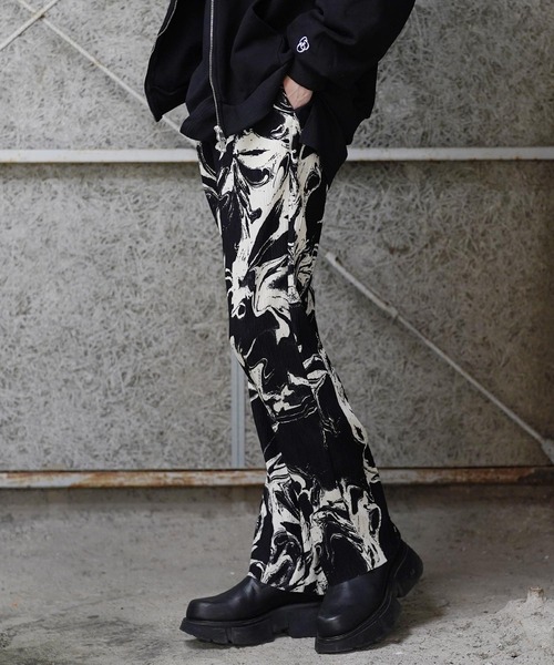 G.O.C（ジーオーシー）の「プリーツ イージー スラックス パンツ（スラックス・メンズ・ホワイト/ブラック/ベージュ/ブラウン/グリーン/ブラック系その他/ブラック系その他2・MEDIUM/LARGE）」の14枚目の写真