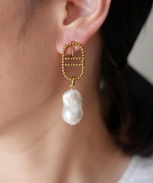 BATEAU baroque pearl earring