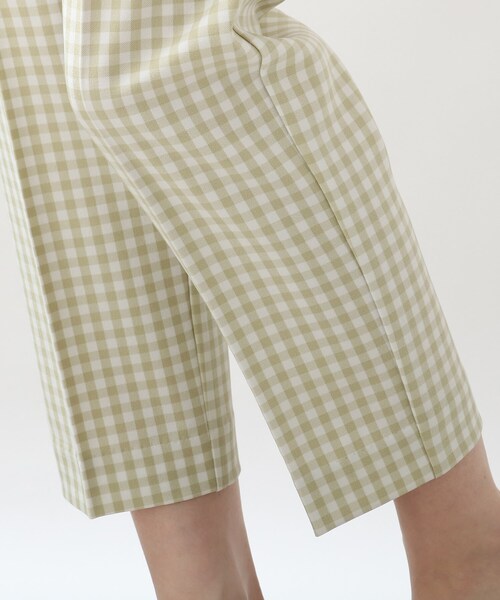 grove（グローブ）の「◆MYBESTPANTSギンガムチェックイージーケアーテーパードパンツ（その他パンツ・レディース・ブラック系1/ライトグリーン系1/ブラウン系その他3・01/03/04/02/05）」の10枚目の写真