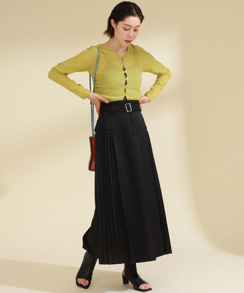 Ray BEAMS（レイビームス）の「Ray BEAMS / オパール チェック キャミ（キャミソール・レディース・オリーブ/オレンジ・ONE SIZE）」の7枚目の写真