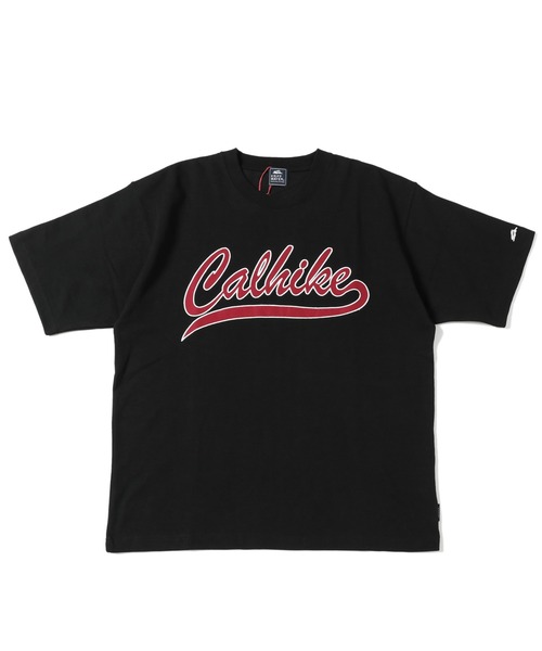 KRIFF MAYER（クリフメイヤー）の「ヘビーオンスアップリケT(CAL)（Tシャツ/カットソー・メンズ・チャコール/グリーン/ベージュ/オフホワイト・MEDIUM/LARGE/X-LARGE）」の2枚目の写真