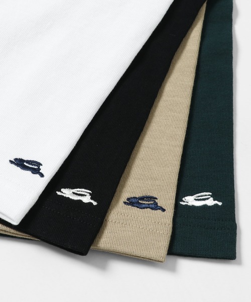 KRIFF MAYER（クリフメイヤー）の「ヘビーオンスアップリケT(CAL)（Tシャツ/カットソー・メンズ・チャコール/グリーン/ベージュ/オフホワイト・MEDIUM/LARGE/X-LARGE）」の11枚目の写真