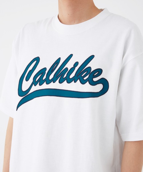 KRIFF MAYER（クリフメイヤー）の「ヘビーオンスアップリケT(CAL)（Tシャツ/カットソー・メンズ・チャコール/グリーン/ベージュ/オフホワイト・MEDIUM/LARGE/X-LARGE）」の12枚目の写真