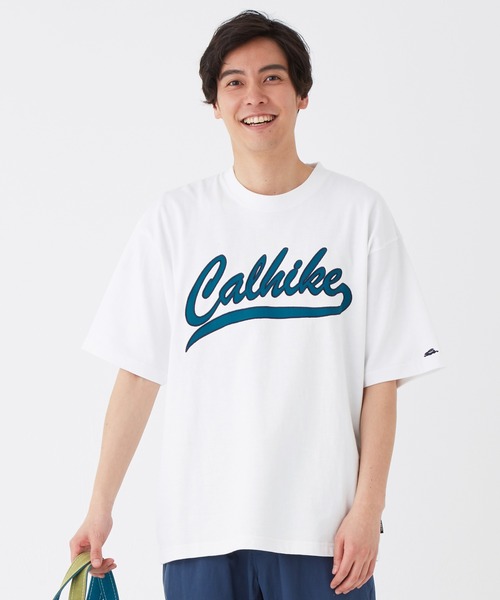 KRIFF MAYER（クリフメイヤー）の「ヘビーオンスアップリケT(CAL)（Tシャツ/カットソー・メンズ・チャコール/グリーン/ベージュ/オフホワイト・MEDIUM/LARGE/X-LARGE）」の14枚目の写真