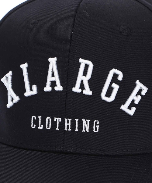 XLARGE（エクストララージ）の「3D EMBROIDERY 6PANEL CAP（キャップ・メンズ・ブラック/グリーン/ネイビー・ONE SIZE）」の10枚目の写真