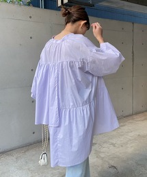 DouDou | 2WAYティアードチュニックブラウス(シャツ/ブラウス)