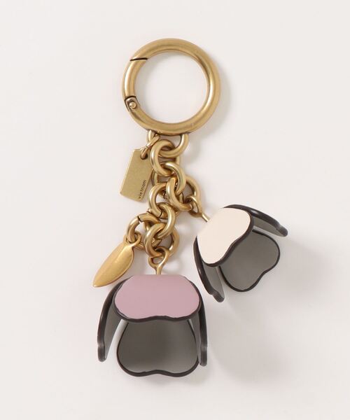 COACH（コーチ）の「ティー ローズ バッグ チャーム カラーブロック